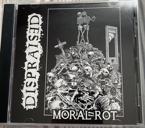 Dispraised - Moral Rot ( 2022 Cd Rottweiler Records ) Christian Punk - Picture 1 of 3