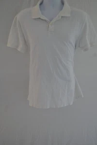 Men's Polo Shirt by White in color Size L RN 93677 - Picture 1 of 12