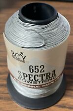 Spool of BCY Spectra 652 Bow String Material  1/8 Lb  Silver