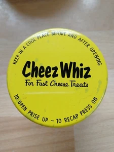 Vintage Cheez Whiz mini jar 2.5" x 2.5" (Kraft but jar doesn't specify) - Picture 1 of 3