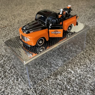 Maisto Harley Davidson '48 福特皮卡 带 '58 FLH DUO Glide 1:24 比例压铸 — 第 1/4 张图片