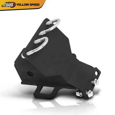 Receptor de enganche de remolque trasero de 2 pulgadas hierro negro NUEVO apto para Yamaha YXZ 1000R 2016-2023 Foto 1 de 4