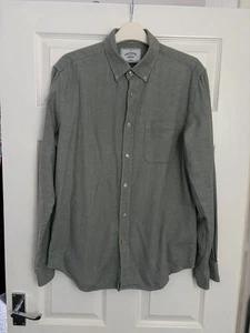 Portugiesisches Flanell Herren Old Style Wisdom Hemd Oxford Grün Medium M - Bild 1 von 7