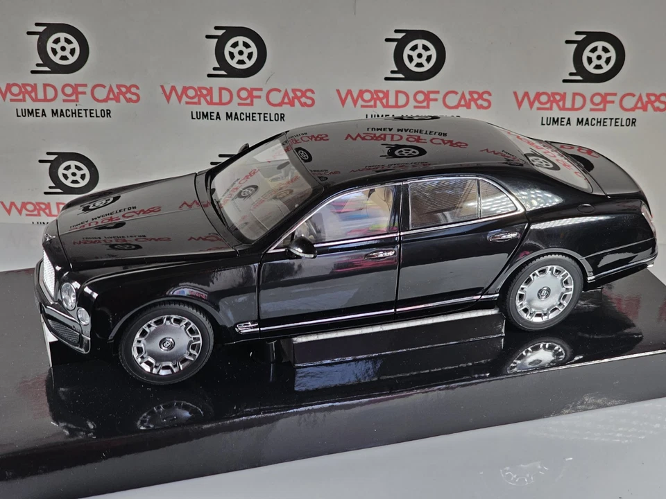 Minichamps  1:18 Bentley Mulsanne 2010 Black  Dealer Edition  — 第 1/4 张图片