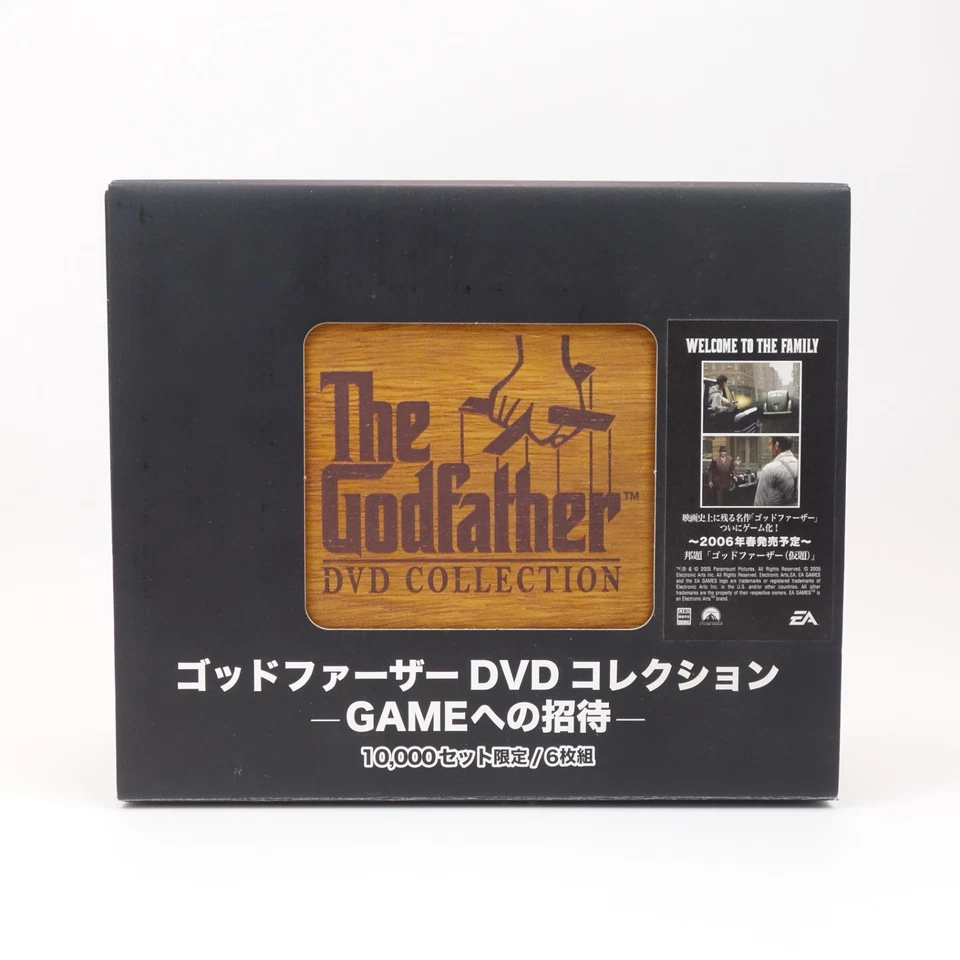 The Godfather DVD Collection Japan Limited Wooden Box Set • 10,000 Made • CIB - Image 1 of 4