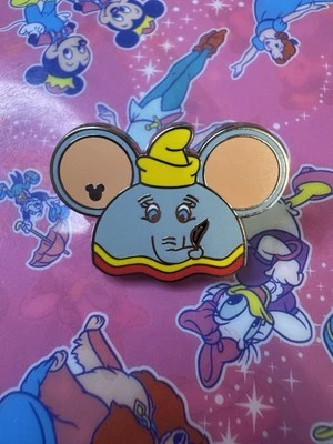 Dumbo Oreja Sombrero Oculto Disney Mickey Pin WDW 2024 Disney World Foto 1 de 2