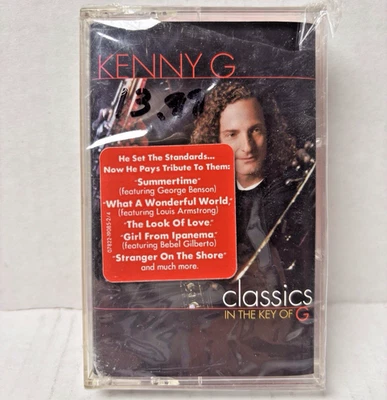 Kenny G - Classics in the Key of G - Cassette - Mint, SEALED Foto 1 de 3