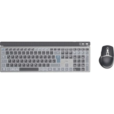 Hama WKM-750 Bluetooth® Tastatur, Maus-Set  Deutsch, QWERTZ Schwarz - Bild 1 von 4