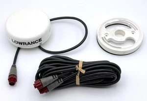 Lowrance LGC-3000 externer GPS-Antennenempfänger für HDS LMS LCX mit Halterung & Kabel - Bild 1 von 2