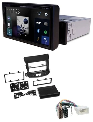 Pioneer DAB MP3 Bluetooth USB Autoradio für Citroen C-Crosser Mitsubishi Outland - Bild 1 von 4