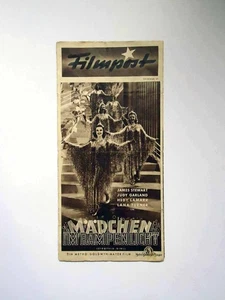 Mädchen im Rampenlicht - Judy Garland - Filmpost Programm - FP ungelocht (4/24) - Picture 1 of 1