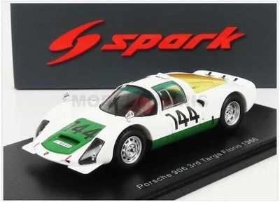 SPARK-MODEL S9235 PORSCHE - 906 N 144 3rd TARGA FLORIO 1966 V.ARENA - A.PUCCI -  - Immagine 1 di 2