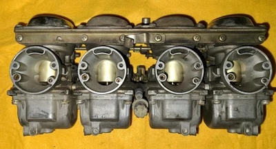 84 85 Yamaha FJ600 1984 1985 OEM carburadores admisión de carbohidratos 51 k limpio bonito Foto 1 de 4