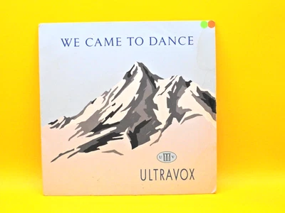 Ultravox - We Came To Dance 1982 UK 7" vinyl single VOX1 Synth Pop Foto 1 de 4