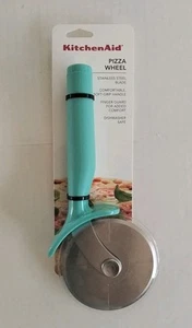 Kitchen Aid Pizzarad Soft Grip Griff - Aqua Sky KET113OHAQA (NEU) - Bild 1 von 6