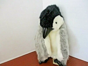 FOLKMANIS~Peluche PINGÜINO MARIONETA DE MANO CUERPO COMPLETO - Imagen 1 de 2
