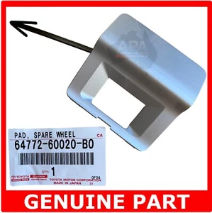 GENUINE Toyota Prado 150 Series KDJ GRJ GDJ Spare Wheel Camera Cover Silver - Picture 1 of 2