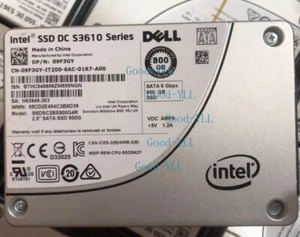 800GB SSD Intel S3610 DC Series SSDSC2BX800G4R 2.5" Solid State Drive DELL - Afbeelding 1 van 2