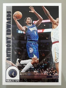 2022-23 Panini NBA Hoops Tribute Anthony Edwards #292 Minnesota Timberwolves - Bild 1 von 4