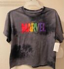 Marvel tie dye crop top shirt NEW (XXXL/3X 21)