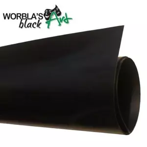 Worbla Black Art (WBA) Thermoplastic Modelling & Moulding Sheet - Picture 1 of 17