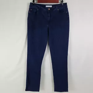 Cato Jeans Damen W32 x L28,5 Blau Mid Rise Skinny Leg Dark Wash Denim - Bild 1 von 14