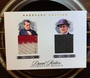 Thierry Hermes & Pierre Wertheimer 2023 Pop Culture Keepsake Edition Dual Relic - Picture 1 of 2