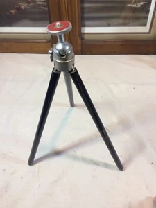 Vintage Bilora Telescoping Metal Tripod w/ Mini-Ball Head • Made in Germany - Picture 1 of 8