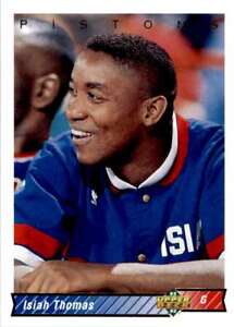 1992-93 Upper Deck Isiah Thomas Detroit Pistons #263