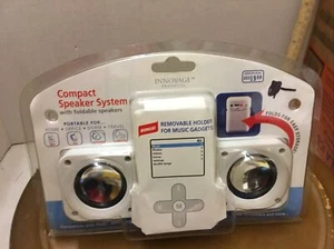 Système de haut-parleurs compact neuf-innovage avec haut-parleurs pliables pour iPod, MP3, PSP, NDS - Photo 1 sur 4
