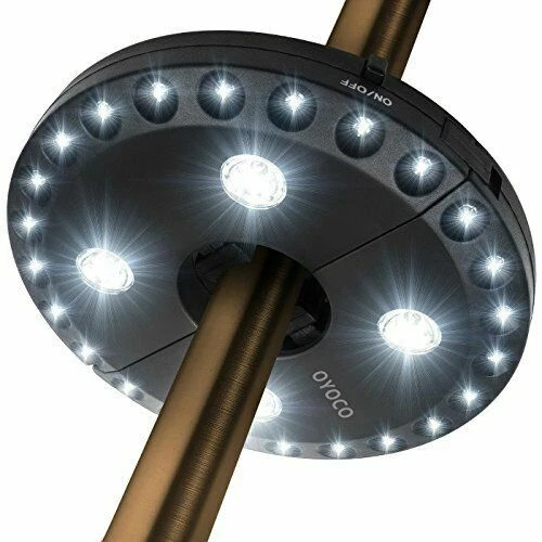 OYOCO 28 LED Battery Operated Patio Umbrella Light