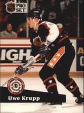 1991-92 Pro Set French #301 Uwe Krupp AS