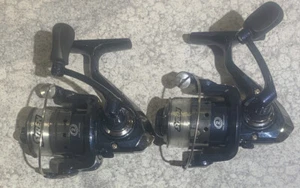 2 carretes Shakespeare Micro Series carrete giratorio pesca en hielo trucha de dorada - Imagen 1 de 2