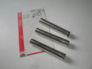 3 Norpro Cannoli Forms 5 1/2" w/ Recipe & Instructions Excellent - Picture 1 of 1