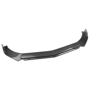 Carbon Fiber Style Front Bumper Lip Spoiler Diffuser For Tesla 3 S X Y Model - Picture 1 of 9