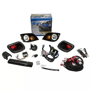 Madjax EZGO Express S4 Golf Cart 2015-Up LED Ultimate Light Kit Plus | 02-059 - Foto 1 di 6