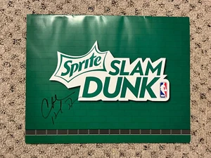 CHARLES BARKLEY SIGNED 2015 NBA SPRITE SLAM DUNK CONTEST SCORE CARD ZACH LaVINE - Picture 1 of 3
