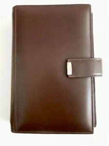Pineider Organiser 007105059 IN Leather Dark Brown Without Spare Part 2024 - Picture 1 of 4