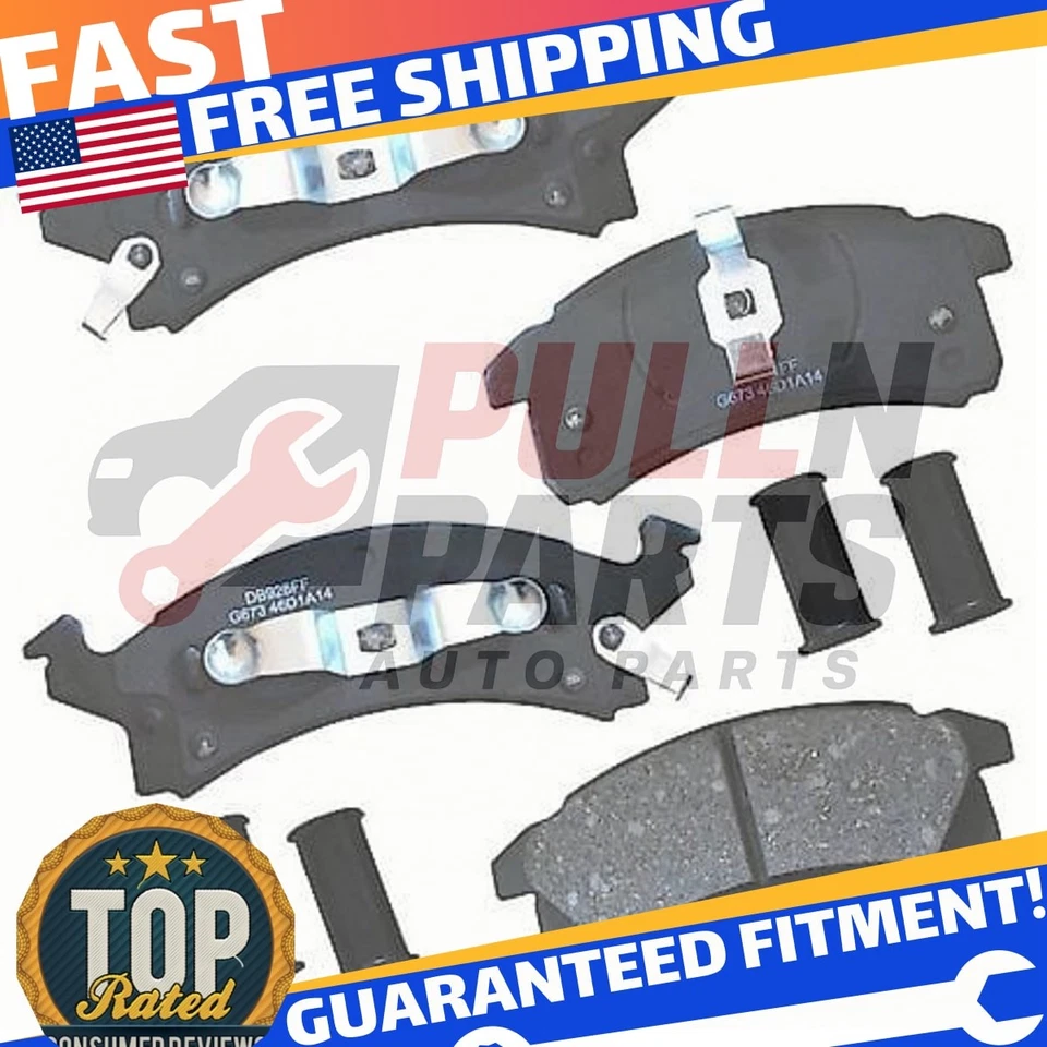 Pastillas de freno de cerámica Carquest Premium Gold GNAD673 (modelos 90-05 GM) Foto 1 de 2