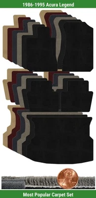 Lloyd Custom Ultimat Carpet Mat Set for 1986-1995 Acura Legend (5 pieces) #1U - Image 1 of 4