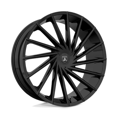 20X8.5 Asanti Negro ABL-18 MATAR 5X112/120 30MM NEGRO BRILLANTE Foto 1 de 3