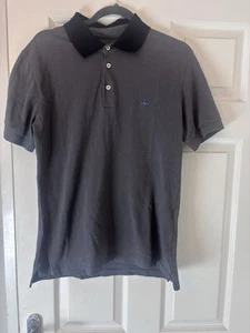Men's Vivienne Westwood Grey Polo Shirt Cotton Short Sleeve Shirt Size M - Picture 1 of 7
