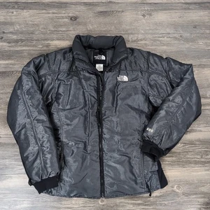 Women's VTG The North Face 600 Fill Dark Grey Black Puffer Jacket Size Large - Picture 1 of 16