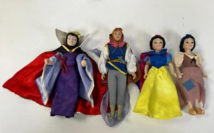 *RARE* Snow white Dolls x4 - Deagostini Disney Princess Porcelain - Picture 1 of 2