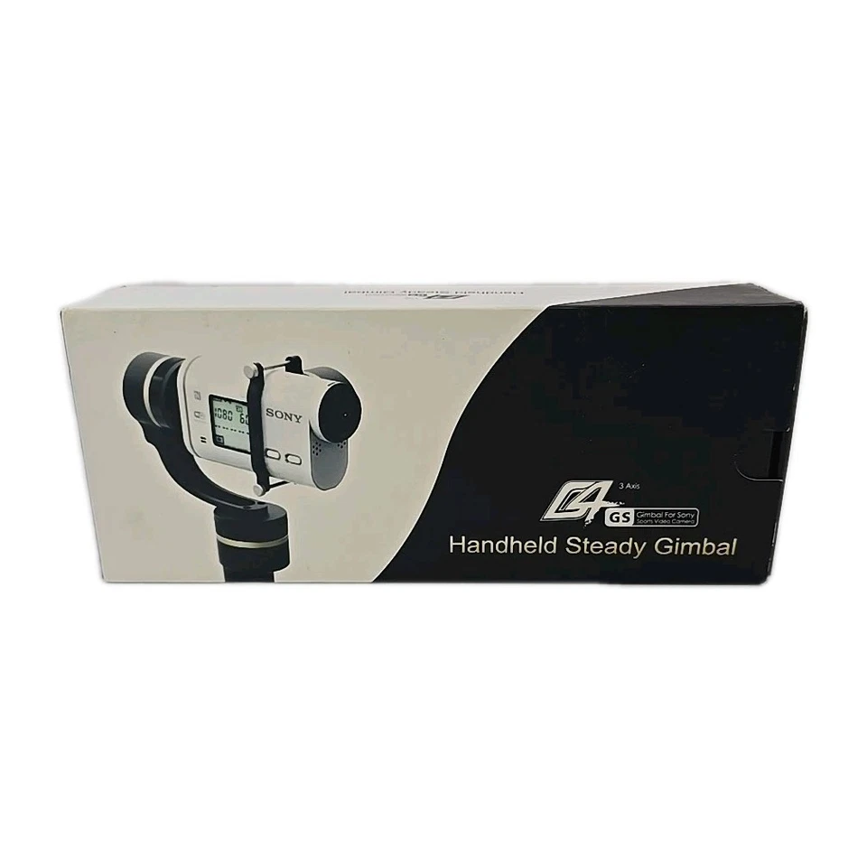 Feiyu Tech G4 GS 3 Axis Handheld Steady Gimbal For Sony Action Camera New In Box - Image 1 of 4