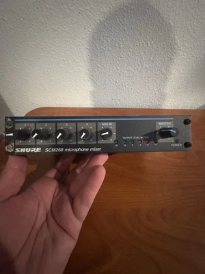 SHURE SCM268 4-Channel Microphone Mixer - Image 1 of 4
