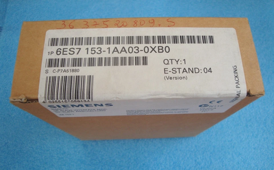 SIEMENS SIMATIC IM153-1 DP-SLAVE INTERFACE MODULE +NEW+BNIB+OVP+FACTORY SEALED+ - Image 1 of 1