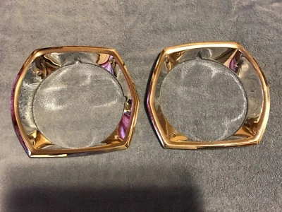 1975 - 1978 MERCURY BOBCAT HEADLIGHT BEZELS D5YB13064AC D5YB13052RH LEFT / RIGHT - Image 1 of 4