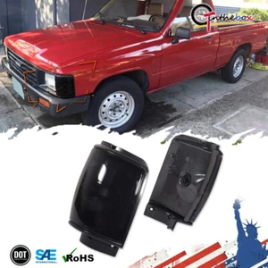 Side Marker Turn Signal Corner Parking Lights Smoked Pair Set for Toyota Pickup - Bild 1 von 8