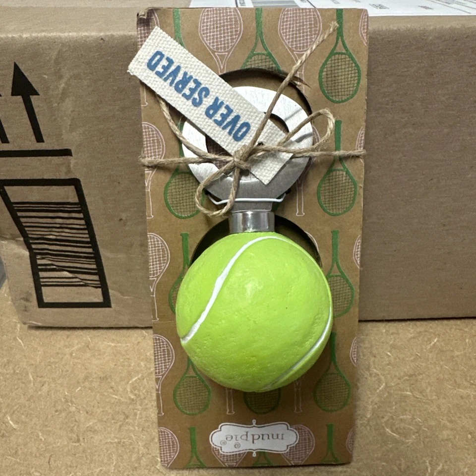 Mudpie Tennis Ball Bottle Opener - Image 1 of 2